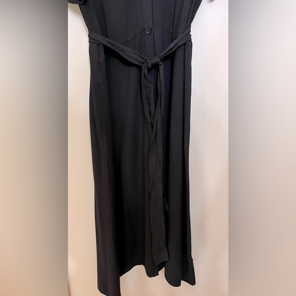 Amazon Essentials Black Dress with Belt - Picture 2 of 4